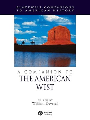 cover image of A Companion to the American West